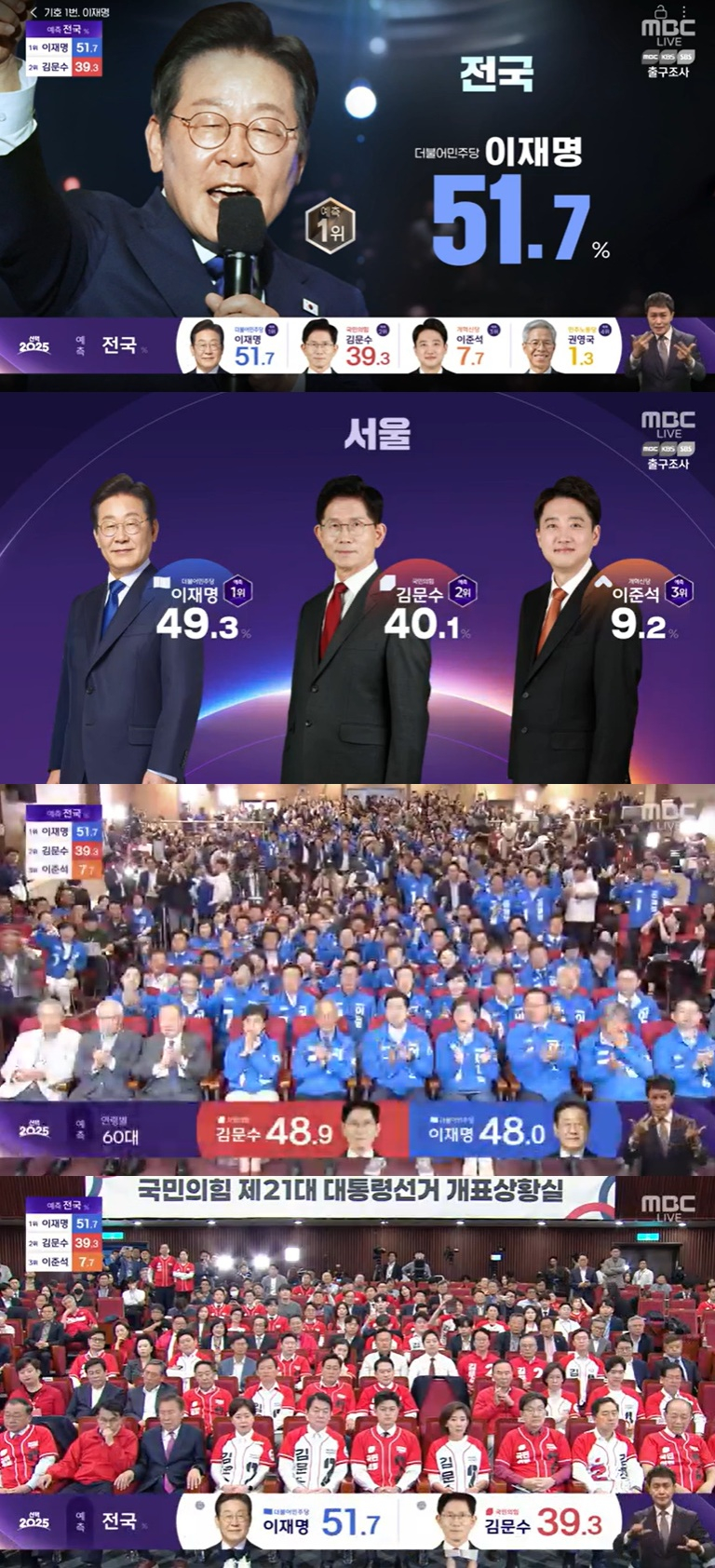 /사진=MBC '선택 2025' 방송 캡처
