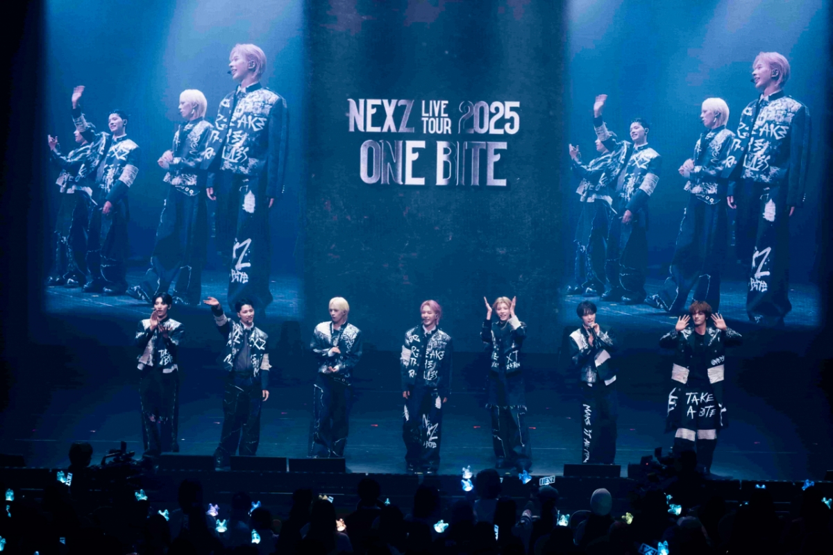 NEXZ 라이브 투어 가나가와 공연 이미지 /사진제공=JYP엔터테인먼트