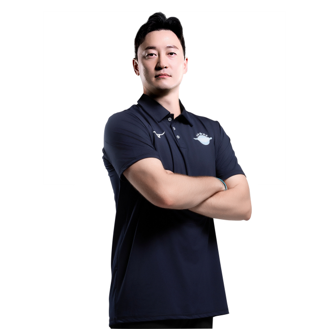 황동일 신임 코치. /사진=대한항공 점보스 구단 제공