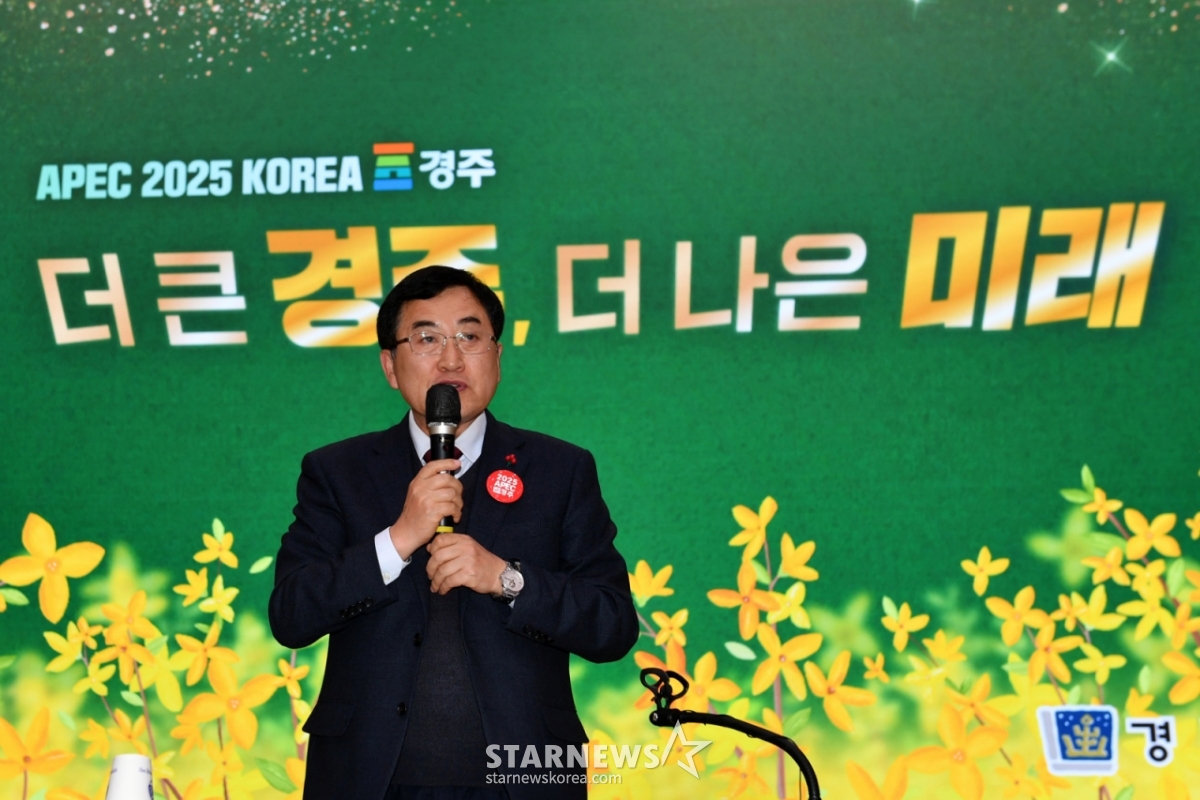 주낙영 경주시장 /뉴스1 Copyright © 뉴스1. All rights reserved. 무단 전재 및 재배포, AI학습 이용 금지. /사진=(경주=뉴스1) 최창호 기자