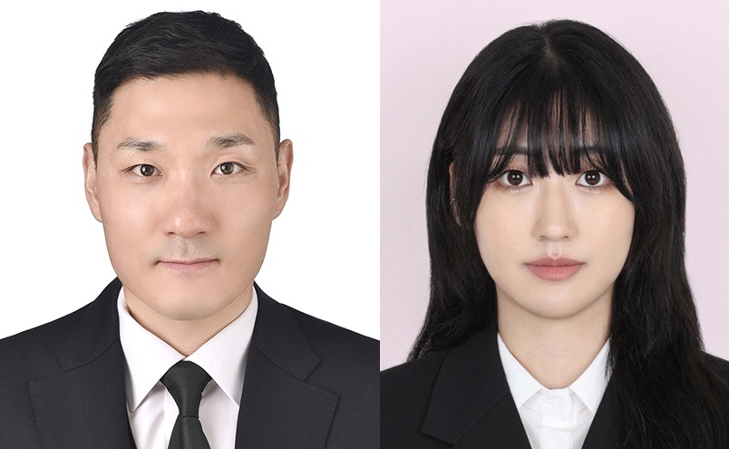 이돈구(왼쪽)-오정임. /사진=대한체육회