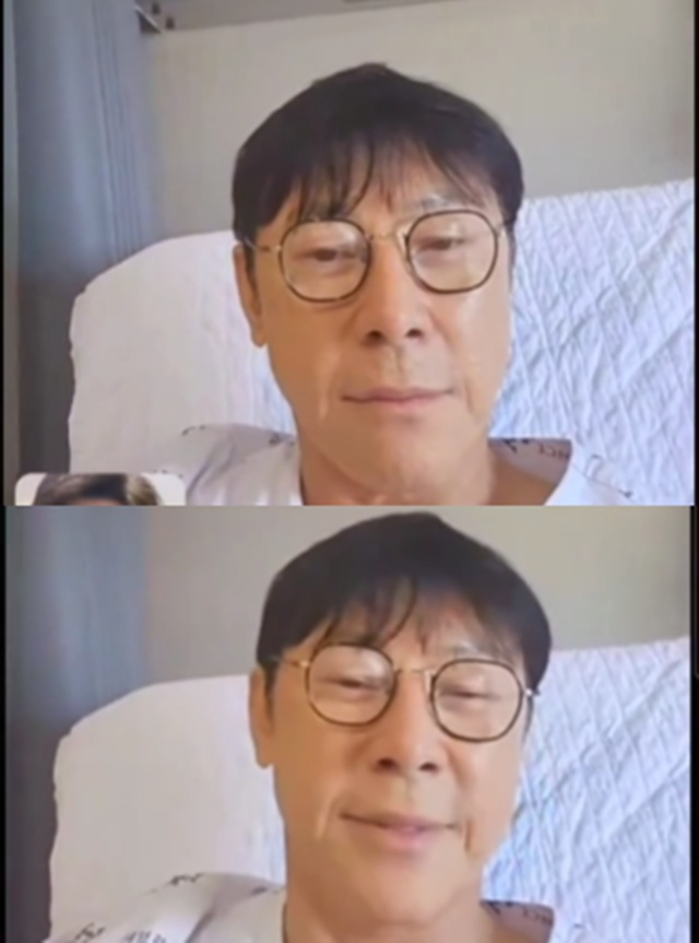 신태용 대한축구협회 부회장이 영상 인터뷰를 진행하고 있다. /사진=서정석씨 SNS 캡처
