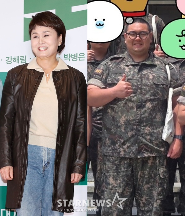 이경실(왼쪽)과 손보승 /사진=스타뉴스, 이경실