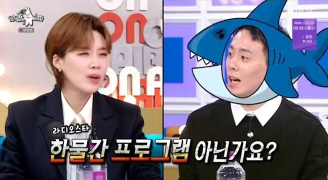 지난 4월 MBC '라디오스타'에 출연한 프로농구(KBL) 서울 삼성의 이관희(오른쪽·당시 원주 DB). /사진=방송 화면 캡처