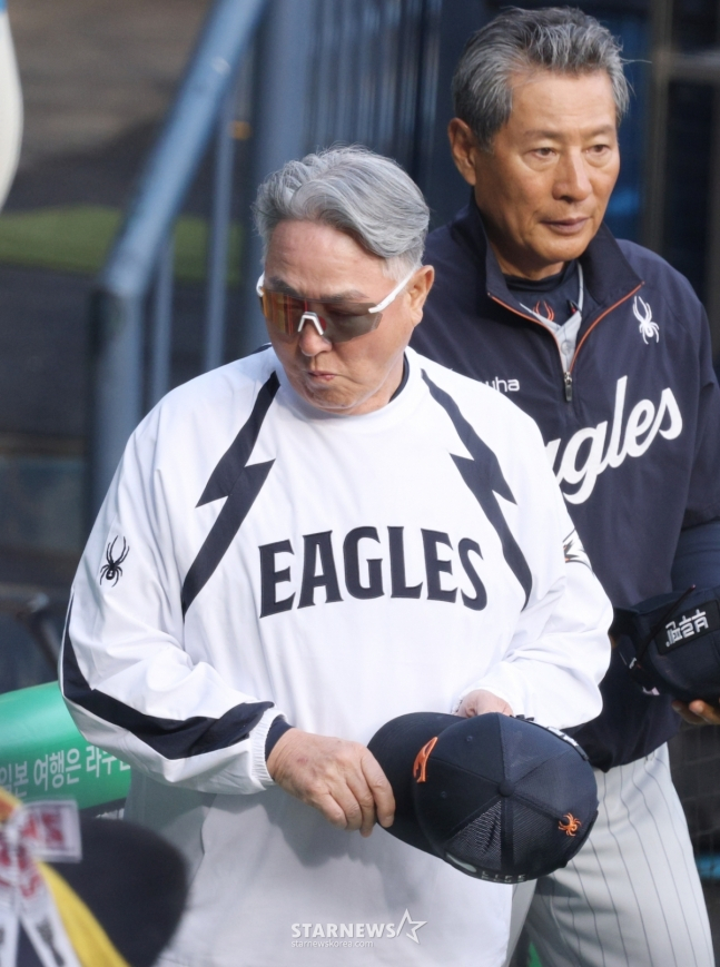 한화 김경문 감독. /사진=김진경 대기자