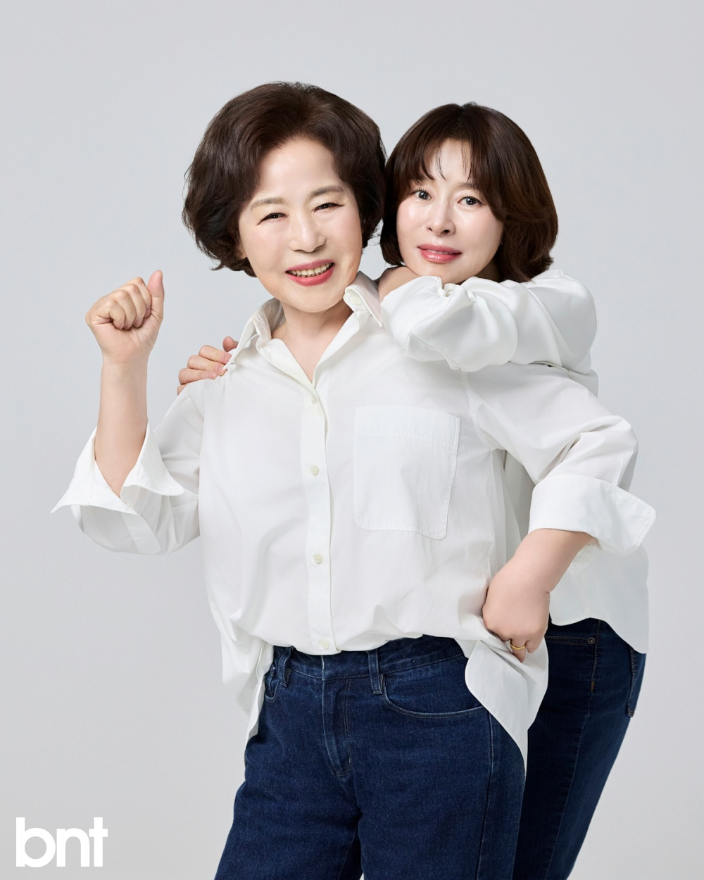 예지원 모녀 /사진=bnt