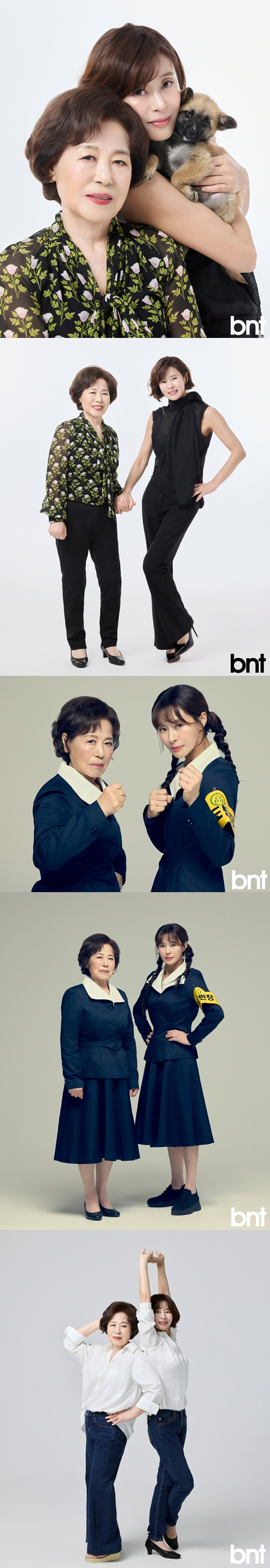 예지원 모녀