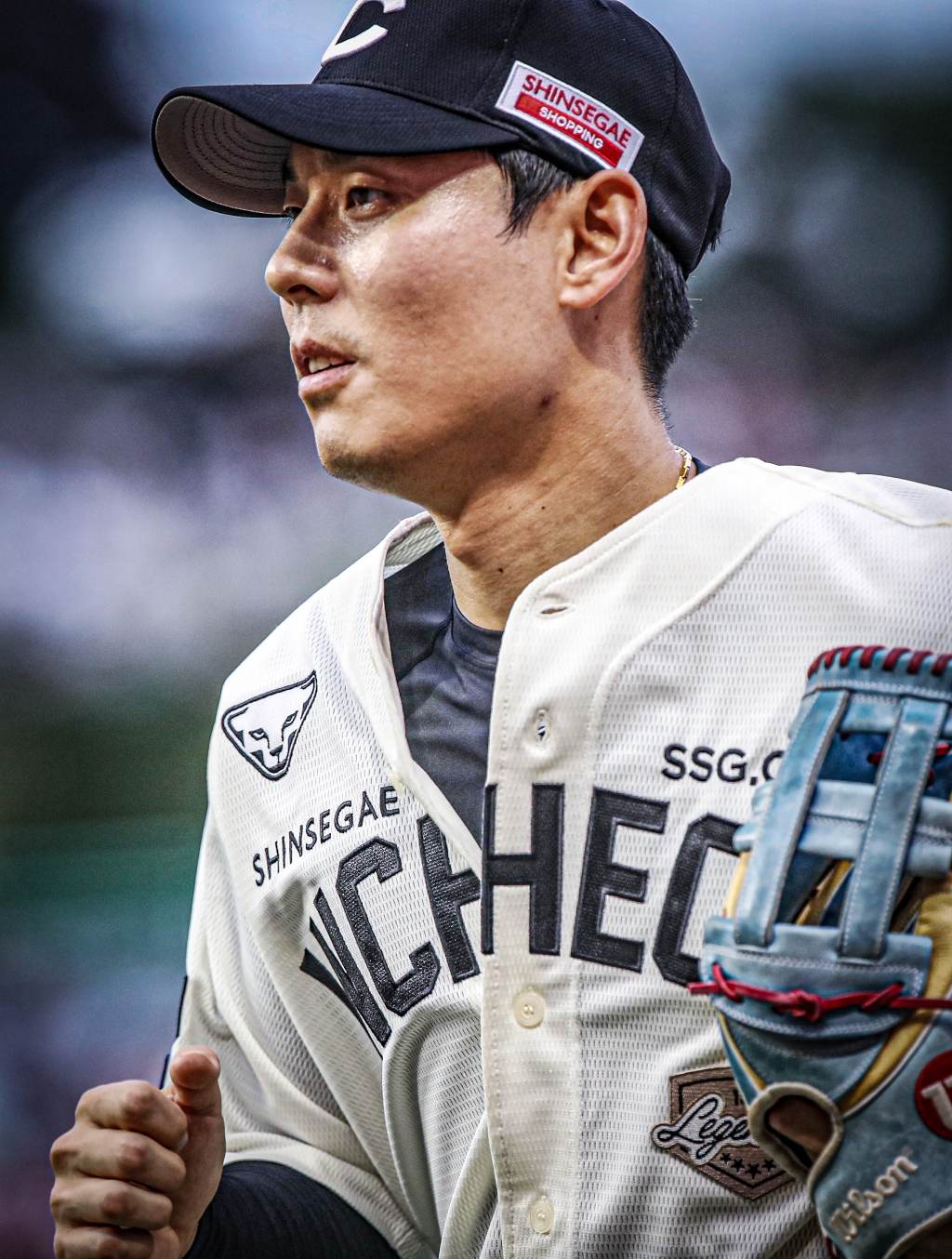 SSG 랜더스 외야수 김성욱. /사진=SSG 랜더스 제공
