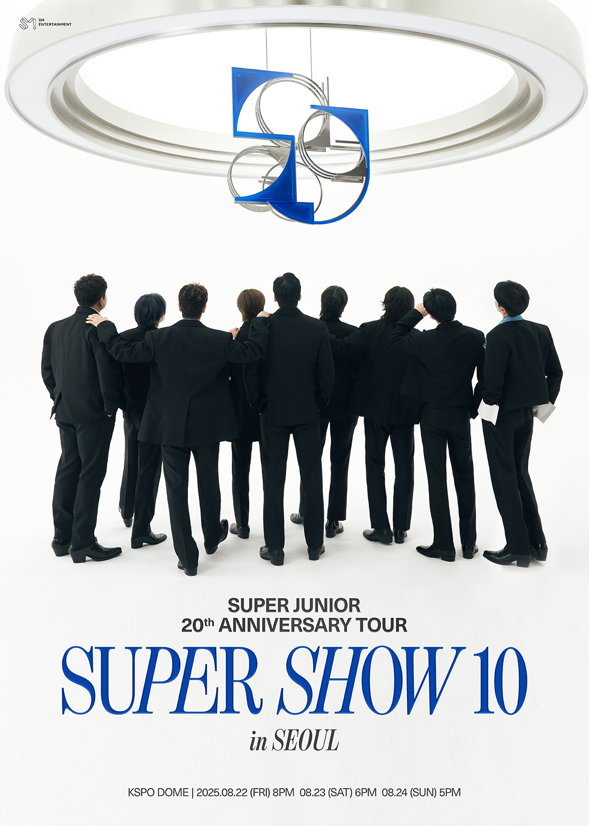 슈퍼주니어 데뷔 20주년 기념 투어 'SUPER SHOW 10' 포스터 이미지/사진제공=에스엠엔터테인먼트