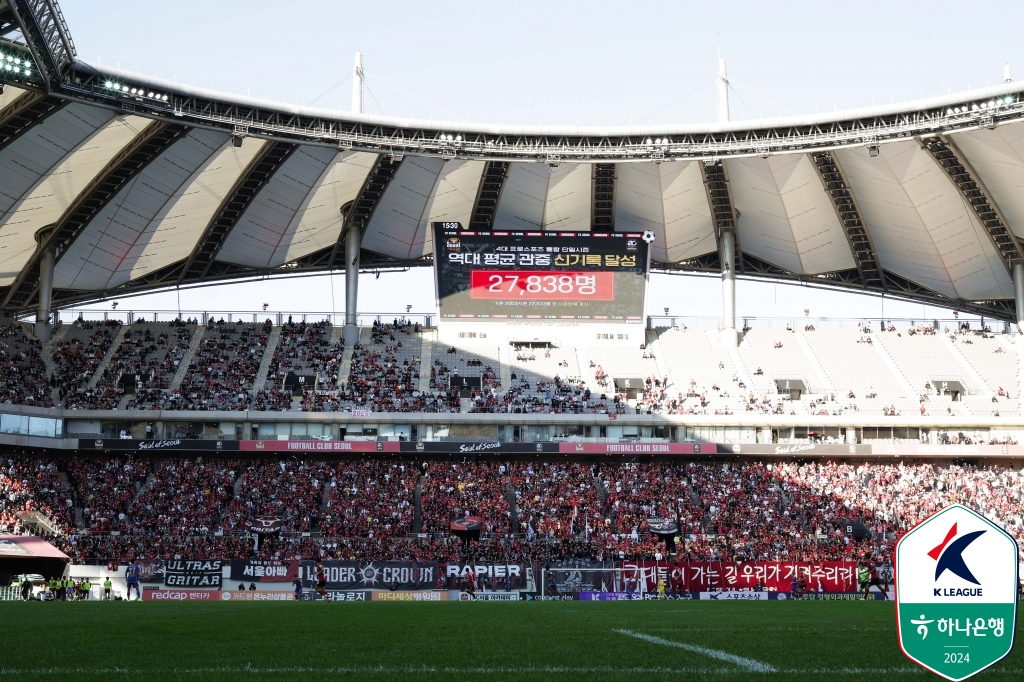 FC서울 서포터스. /사진=한국프로축구연맹 제공