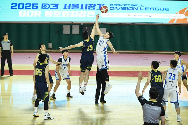 BDR 동호회최강전 경기 장면. /사진=대한민국농구협회