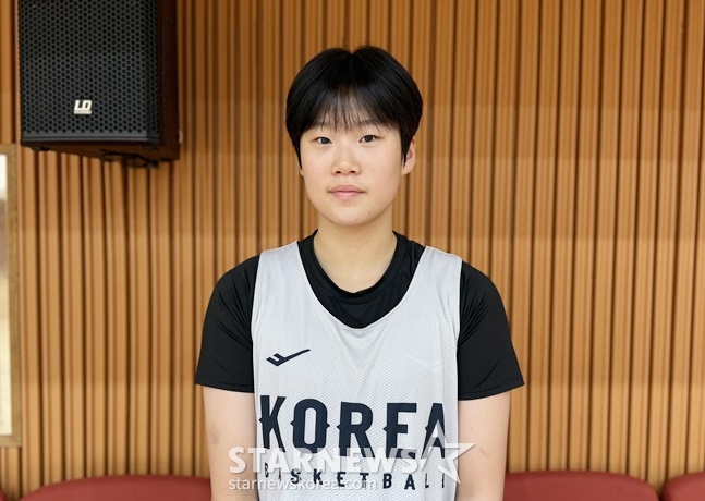 수피아여고 임연서가 스타뉴스와 인터뷰를 하고 있다. /사진=양정웅 기자