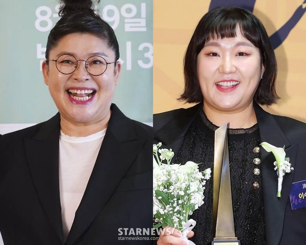 코미디언 이영자(왼쪽), 이수지 /사진=스타뉴스