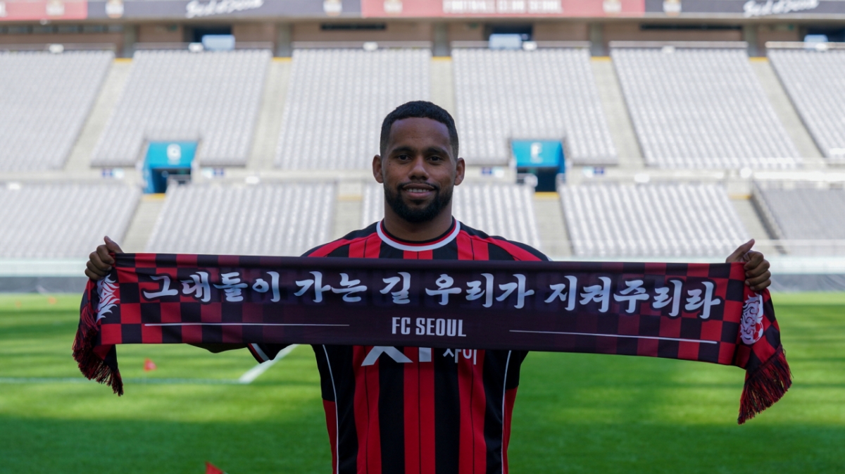 수원FC를 떠나 FC서울로 이적한 안데르손. /사진=FC서울 제공