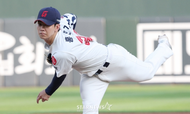 롯데 홍민기. /사진=김진경 대기자