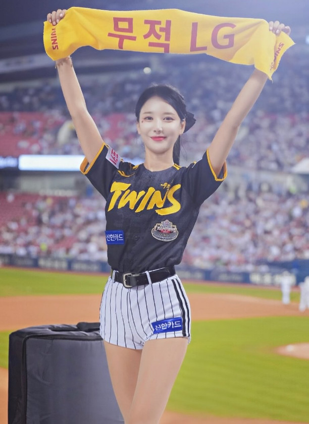원민주 치어리더. /사진=원민주 SNS 갈무리