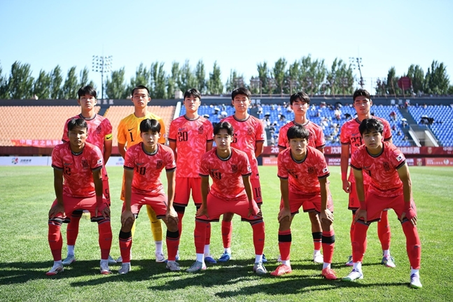 U-16 대표팀. /사진=대한축구협회