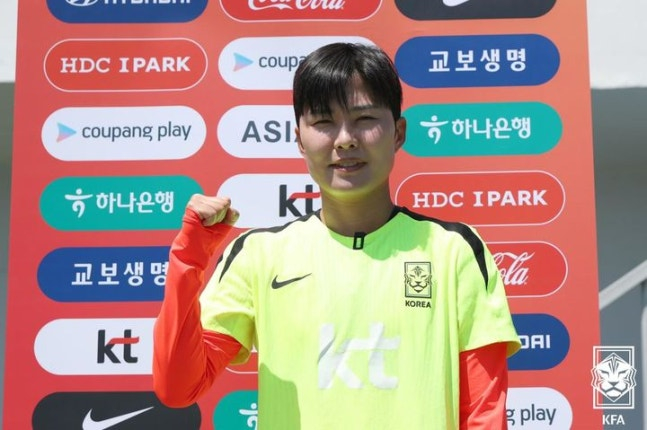 한국 여자 축구대표팀 공격수 지소연. /사진=대한축구협회 제공