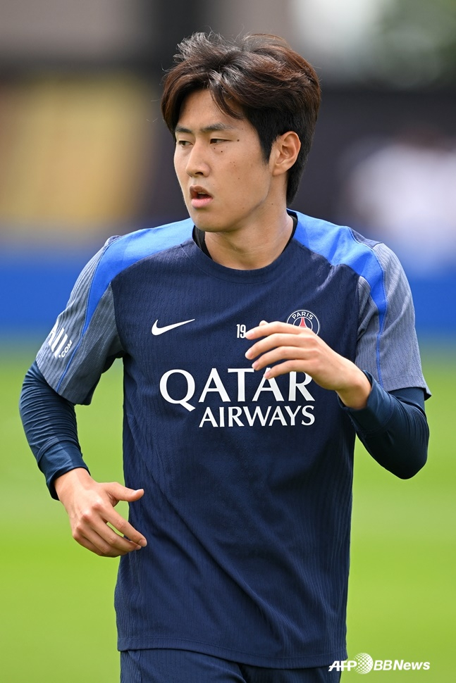 PSG 공격수 이강인. /AFPBBNews=뉴스1