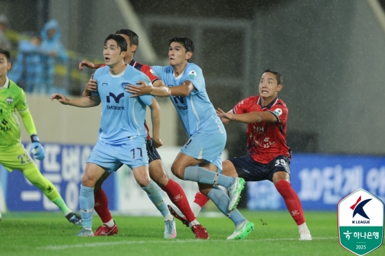 대구FC-김천 상무 경기 장면. /사진=한국프로축구연맹 제공
