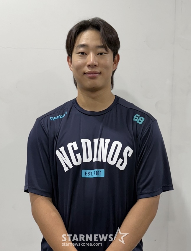 NC 김한별이 스타뉴스와 인터뷰를 하고 있다. /사진=양정웅 기자 