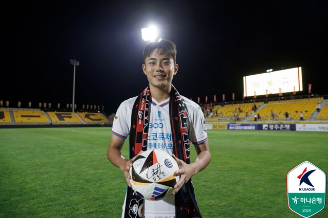 김동진. /사진=한국프로축구연맹 제공