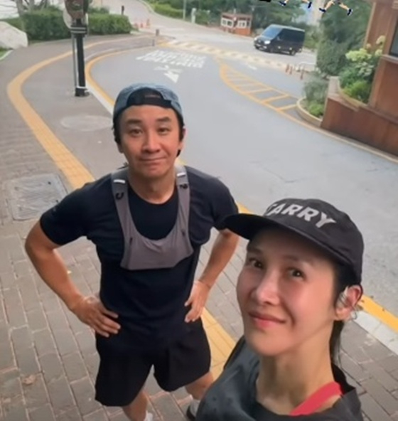 엄태웅, 윤혜진 /사진=윤혜진 SNS