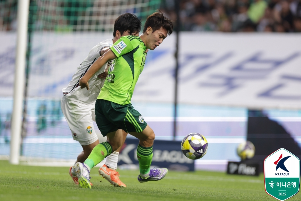 전북 현대 강상윤. /사진=한국프로축구연맹 제공