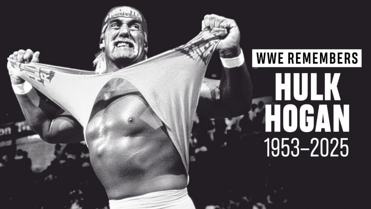 헐크 호건의 사망 소식을 알린 WWE. /사진=WWE 홈페이지 캡처