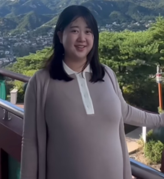 몸무게 90kg 당시 김다예