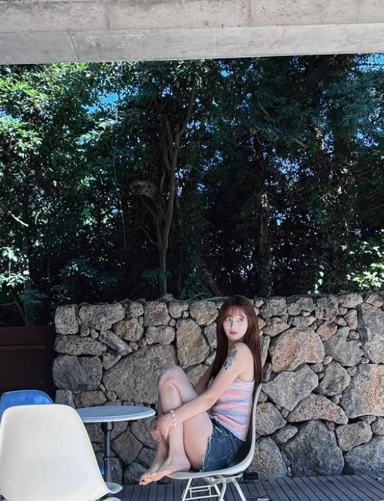 /사진=율희 SNS