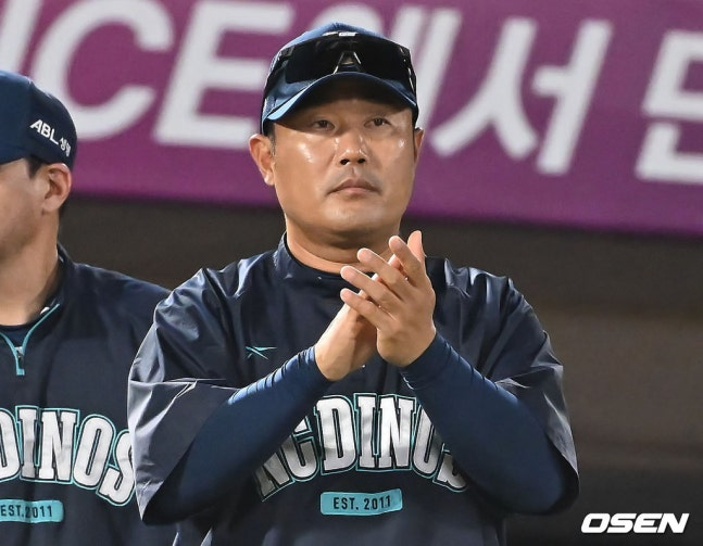 NC 이호준 감독. 