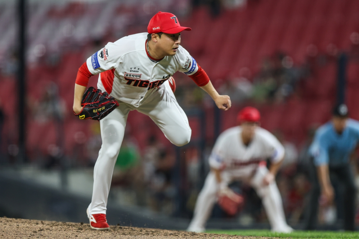 KIA 타이거즈 이준영. /사진=KIA 타이거즈 제공