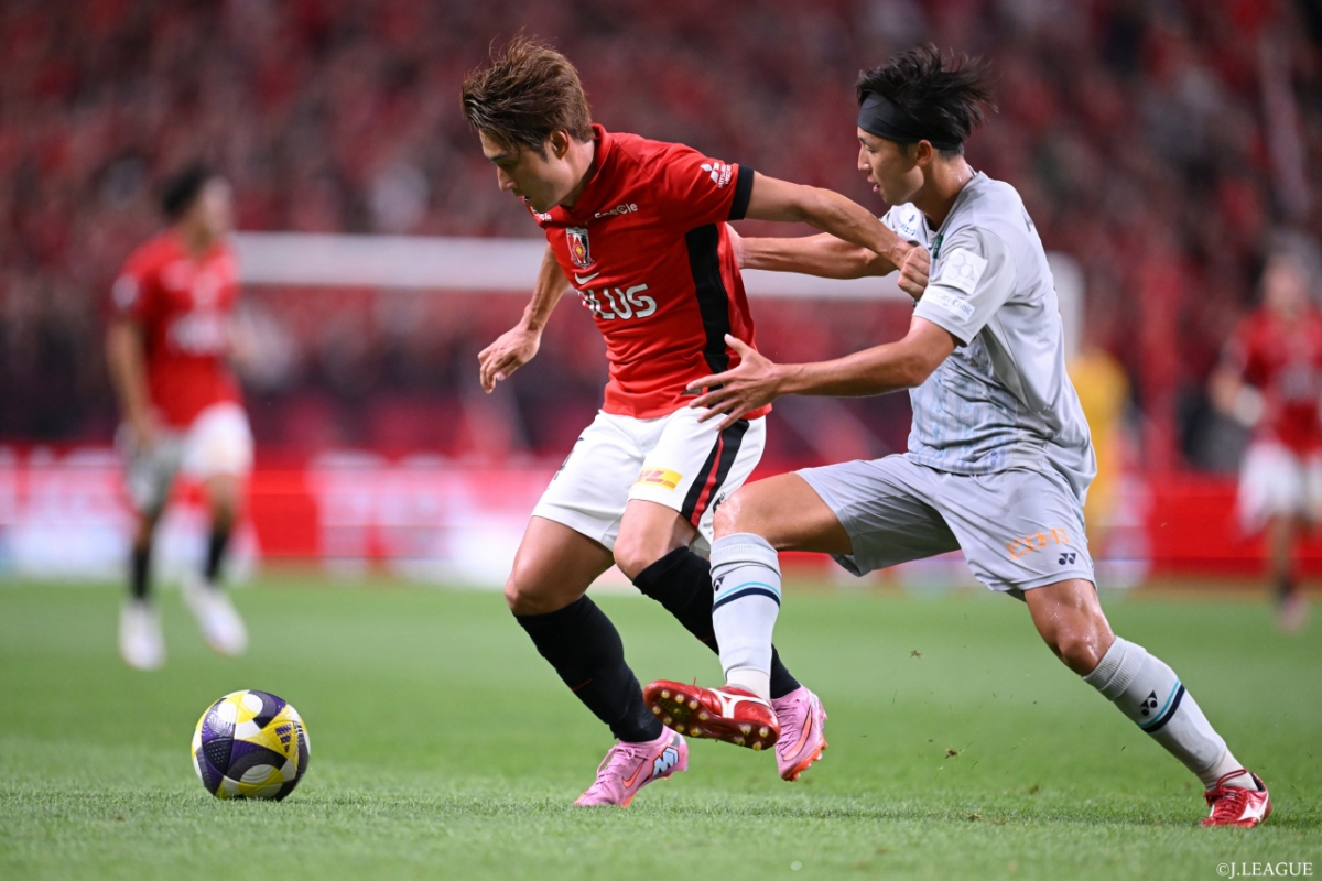 일본 프로축구 J1리그 경기 모습. /사진=일본프로축구리그 SNS 캡처