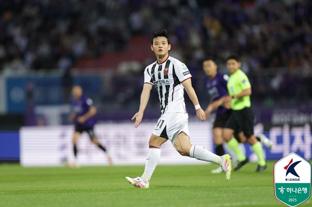 황도윤. /사진=한국프로축구연맹 제공