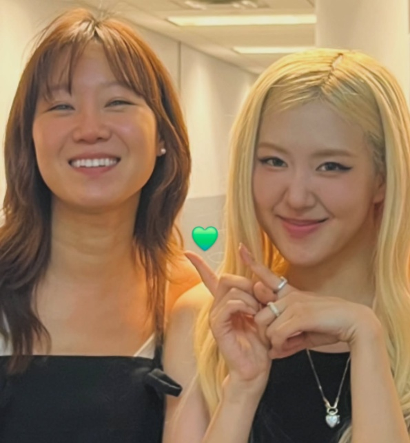 공효진, 블랙핑크 로제 /사진=공효진 SNS