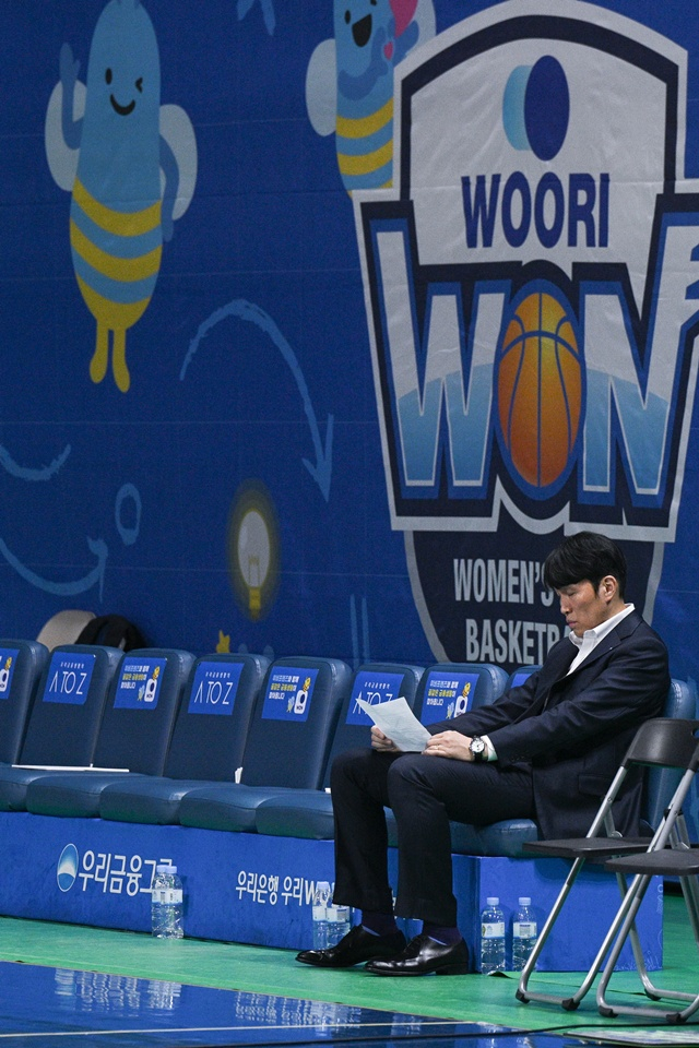 위성우 우리은행 감독. /사진=WKBL 제공