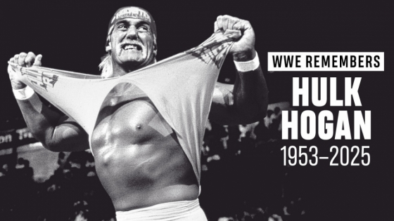 헐크 호건의 사망 소식을 알린 WWE. /사진=WWE 홈페이지 캡처
