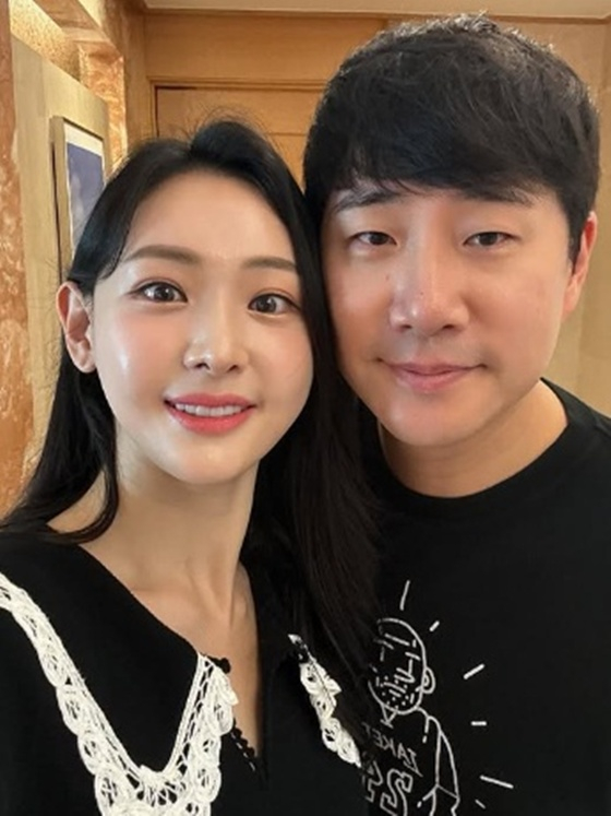김다영, 배성재 /사진=김다영 SNS