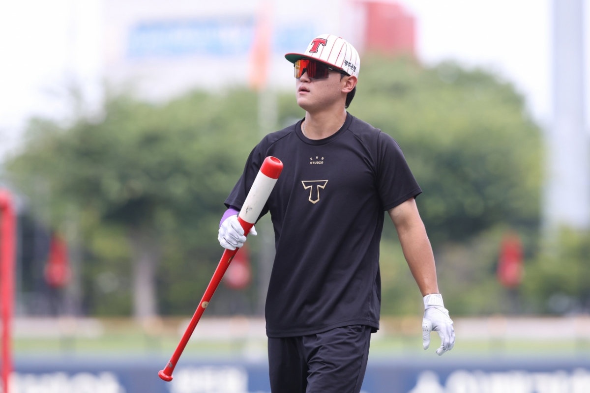 2일 KIA 타이거즈 내야수 김도영의 모습. /사진=KIA 타이거즈 제공
