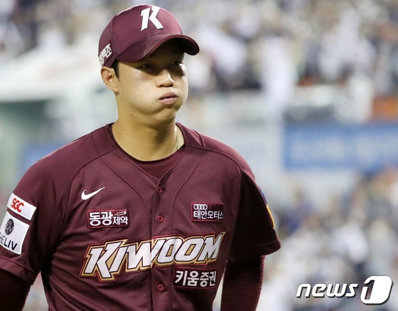 군 입대 전 안우진. /사진=뉴스1