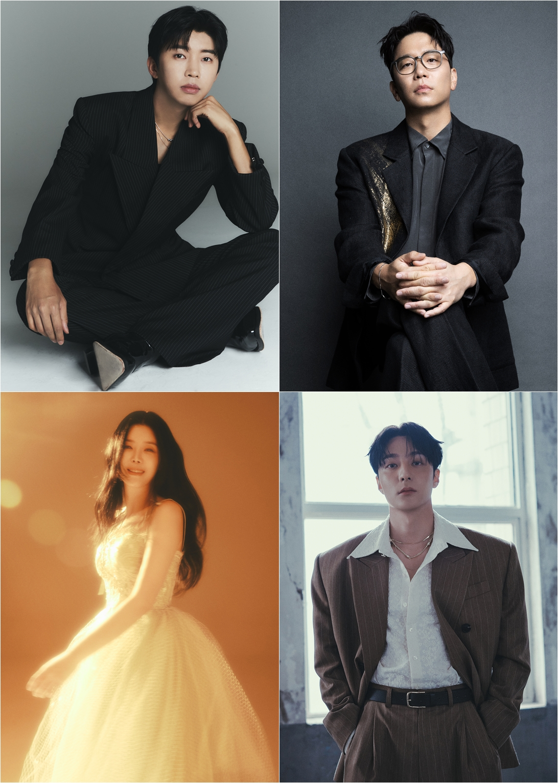 /사진=물고기뮤직, 뮤직팜엔터테인먼트, 325E&C, WAKEONE