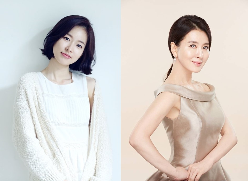 이시아(왼쪽)와 이일화/사진제공=얼리버드엔터테인먼트, 유엠아이엔터테인먼트