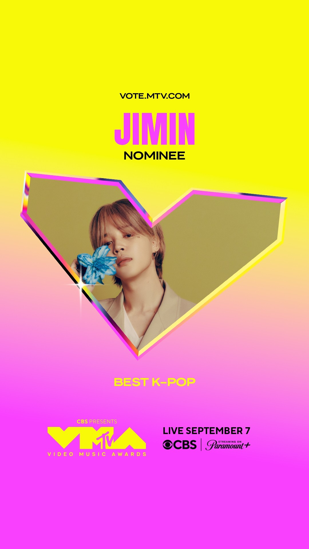 방탄소년단 지민 /사진제공=MTV VMA