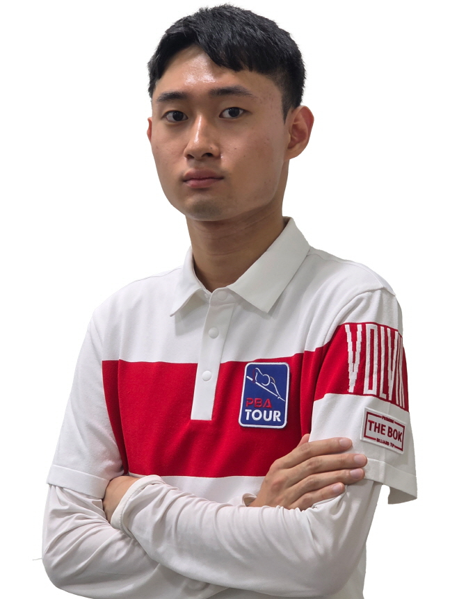 드림 투어 소속으로 와일드카드 자격을 얻어 이번 대회에서 강동궁을 잡아낸 전재형. /사진=PBA 투어 제공