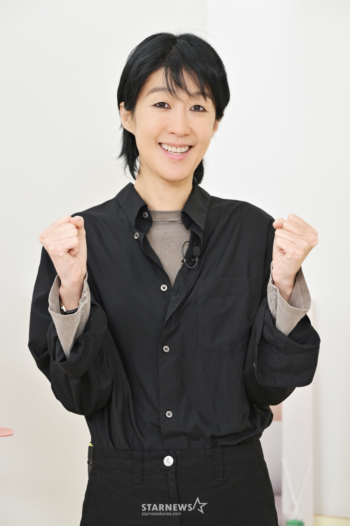 방송인 홍진경이 2일 오전 온라인으로 진행된 KBS 2TV 예능 '옥탑방의 문제아들' 제작발표회에 참석해 포즈를 취하고 있다. /사진제공=KBS 2025.04.02 /사진=이동훈 photoguy@