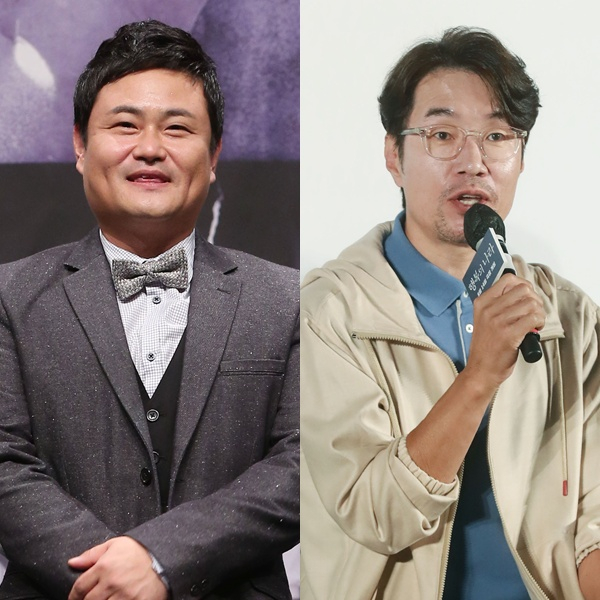 김진수, 고 송영규 /사진=스타뉴스