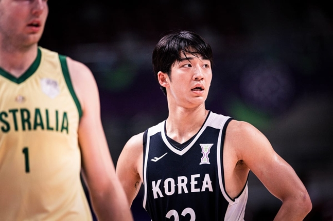 여준석. /사진=FIBA 공식 홈페이지