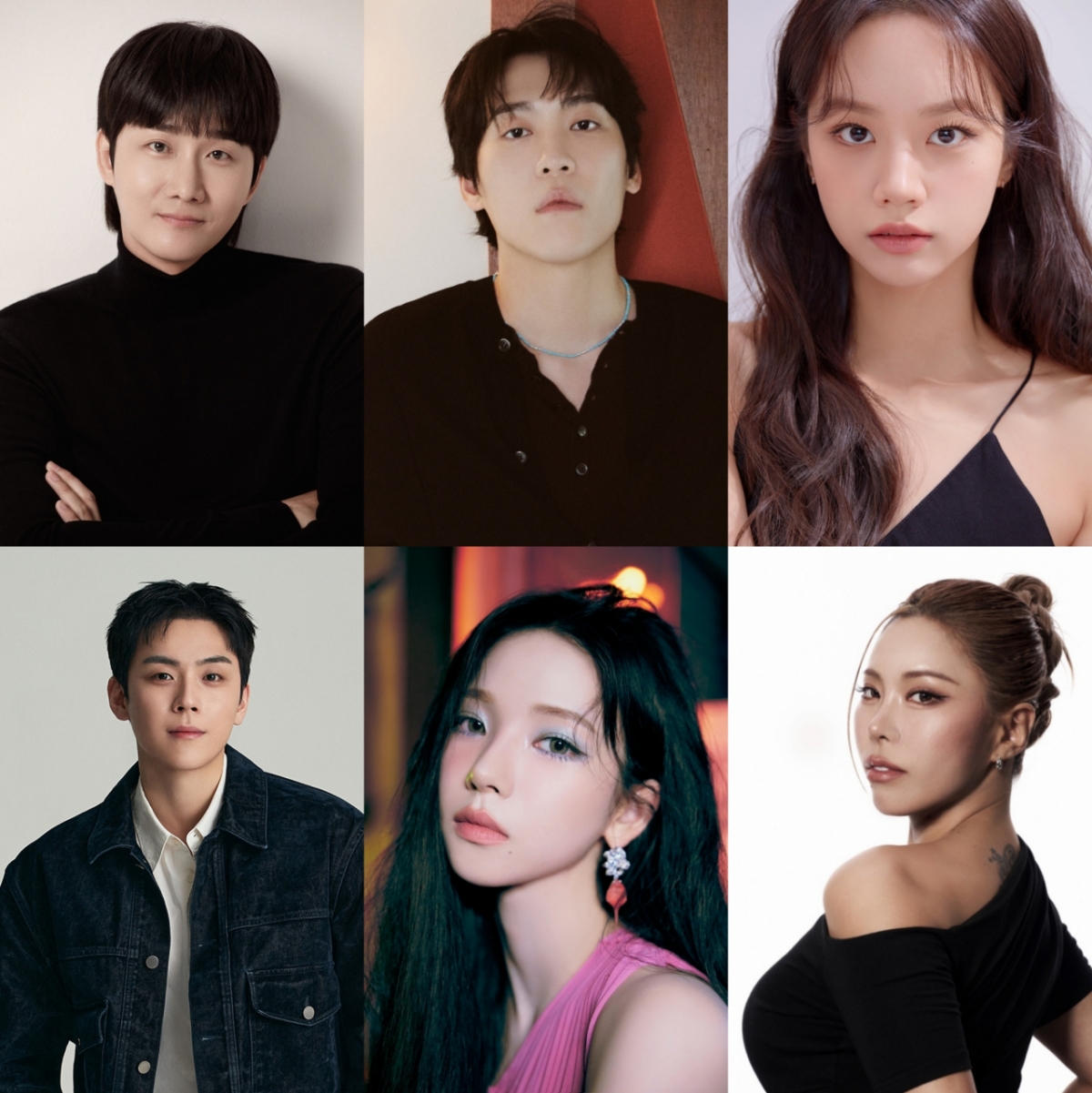 이용진 존박 혜리 김도훈 카리나 가비 / 사진=스토리나인웍스, 뮤직팜엔터테인먼트, 써브라임, 피크제이엔터테인먼트, SM엔터테인먼트, 디퍼런트밀리언즈