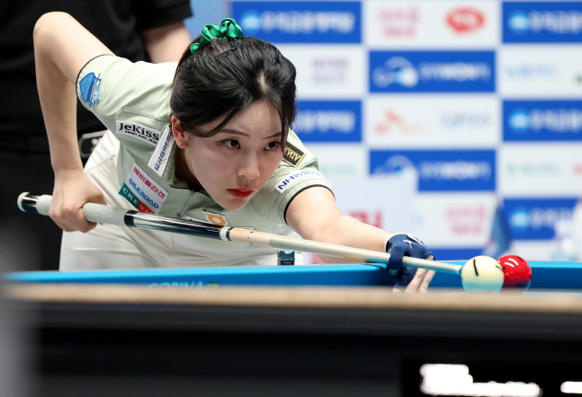 정수빈. /사진=PBA 투어 제공